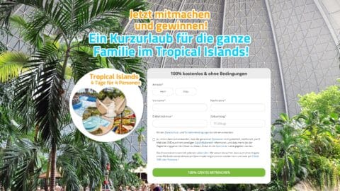 Tropicalisland Gewinnspiel