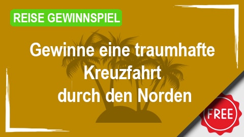 Kreuzfahrt durch den Norden mit der Mein Schiff 1 gewinnen beim Reisegewinnspiel vom reisereporter